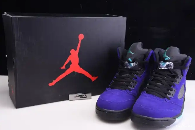 Alternate Jordan 136027-500 Grape Air Retro 5 0516